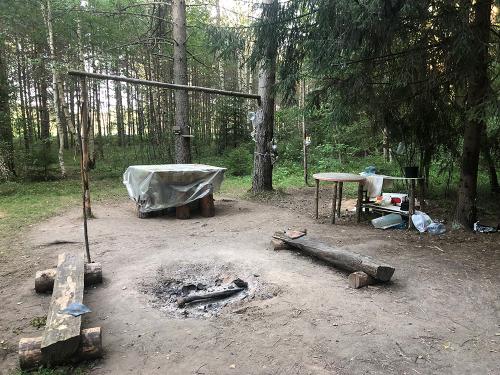 Camping next to Medveditsa river