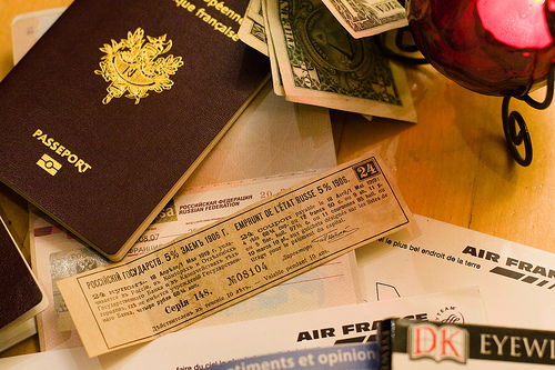Passport and visa / photo by eole@FlickR