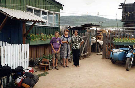 A family we stayed with in Gremyachinsk