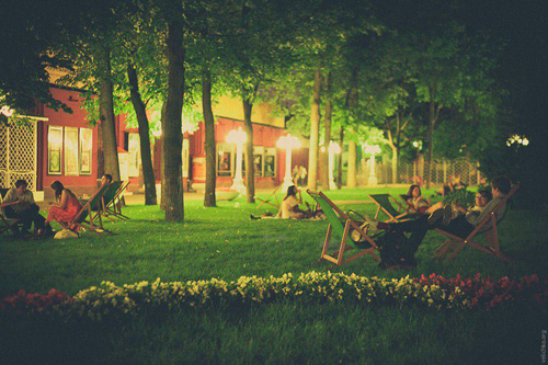 Hermitage Garden in Moscow - photo from facebook.com/veranda3205