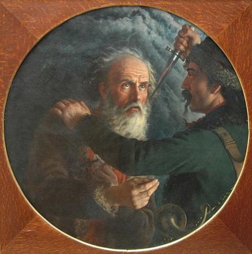 Death of Ivan Susanin  - by Mikhail Skotti, 1851
