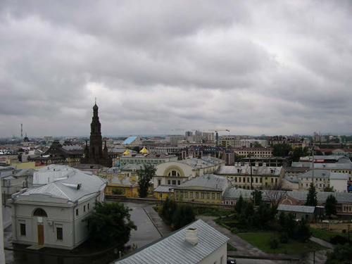 View of Kazan from Kazan State University - photo by khawkins33 / flickr.com/photos/82877821@N00/