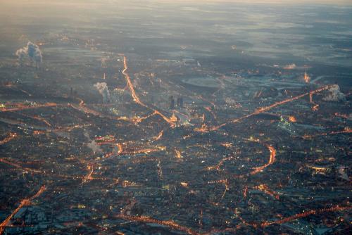 Moscow plane view - photo by Belenko@FlickR