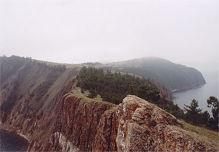 Khoboy Cape Baikal lake, photo by WayToRussia.Net