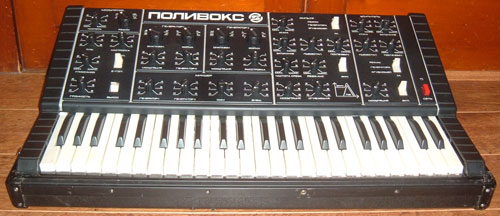Polyvoks synthesizer from Russia with raw love