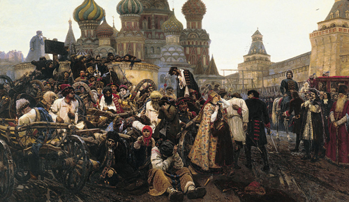 Vassiliy Surikov "Morning of Strelets Execution" 