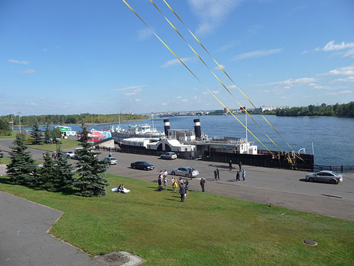 Sv. Nikolai museum-ship in Krasnoyarsk - photo by MaxBioHazard/ wikipedia