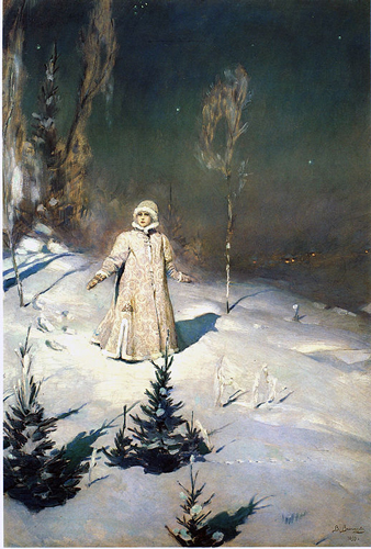 "Snegurochka"(1899) by V.Vasnetsov 