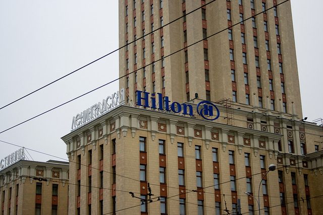 Hilton Moscow hotel - photo by www.flickr.com/photos/cliche/