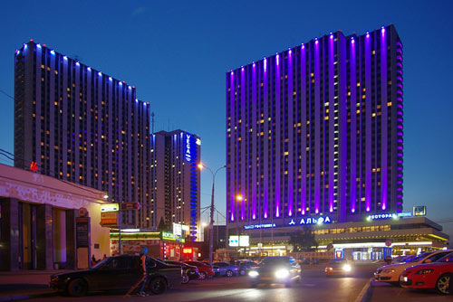 Hotel Izmailovo in Moscow - photo by www.flickr.com/photos/trolleway/