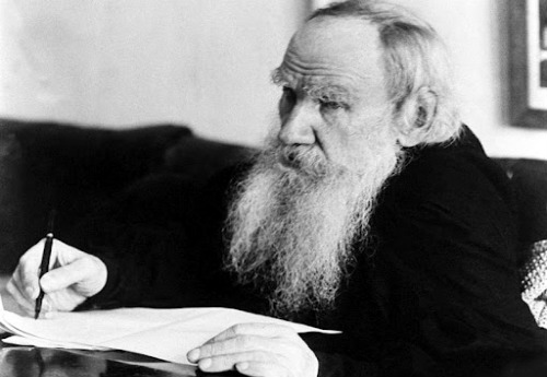 Leo Tolstoy at Work