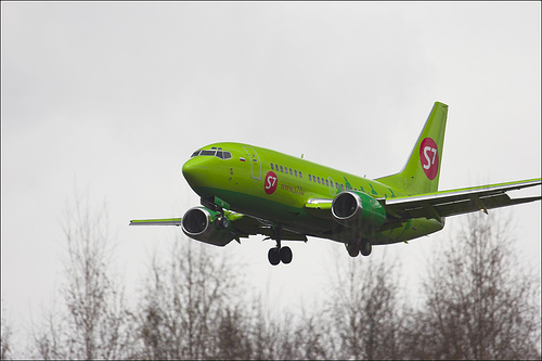 Sibir Airlines S7 Flight in Russia / photo by cust@FlickR