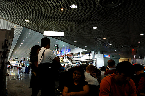 passport control in sheremetyevo airport / photo by chen@FlickR