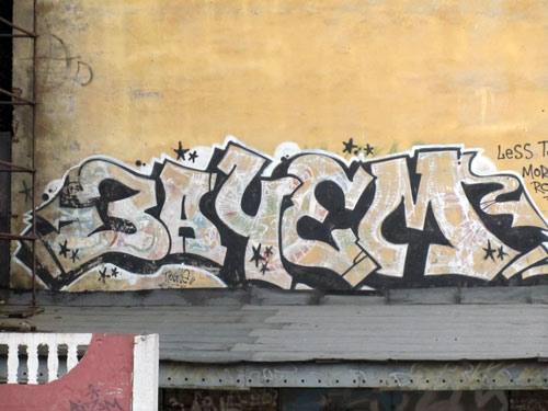 Zachem graffiti by Misha Most