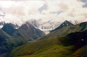 Beluha mountain - Belukha range Altay mountains