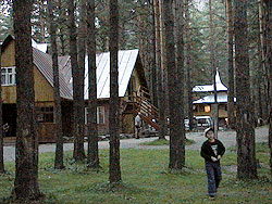 Manzherok tourbase Altai, in Altay mountains Russia