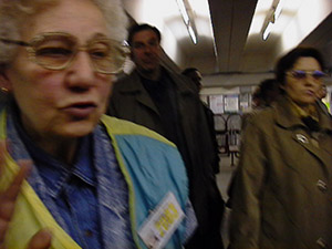 Natalia - a pensioner who works in Moscow metro